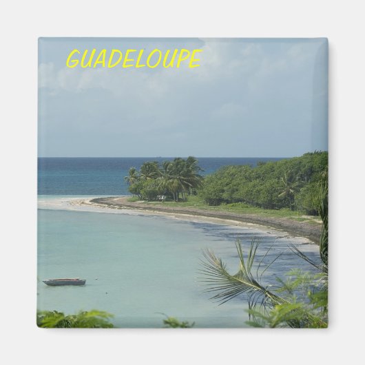 La Guadeloupe マグネット (正面)