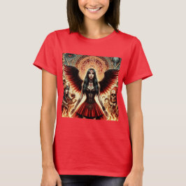 La Guardiana del Infierno: Belleza y Oscuridad Tシャツ