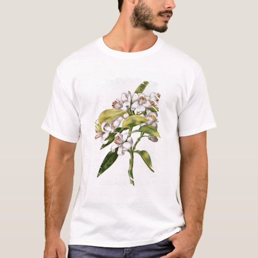 「La Guirlande de Julie'からのオレンジ木の花、 Tシャツ (正面)