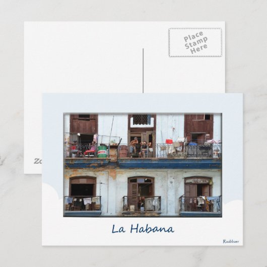 LA HABANA ポストカード (正面/裏面)