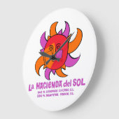 La Hacienda del Sol Restaurant,シカゴ&スコキー ラージ壁時計 (傾斜)