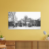 La Halle aux Vinsの入り口 キャンバスプリント (インサイチュ (リビング))