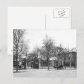 La Halle aux Vinsの入り口 ポストカード (正面/裏面)