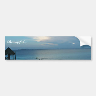 La Isla Mujeres バンパーステッカー