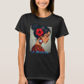 La Jibaraza 14 – Puerto Rican Jíbara • Boricua Tシャツ (正面)