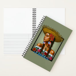La Jíbaraza – Puerto Rican Jíbara Art • Boricua ノートブック