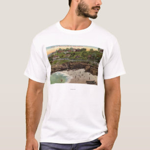 La Jollaのコテージそしてビーチ Tシャツ