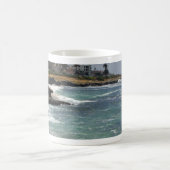 La Jollaの入江のビーチ コーヒーマグカップ (中央)