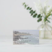 La Jollaの入江のビーチ 名刺 (スタンド正面)