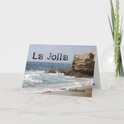 La Jolla、カリフォルニア カード (正面)