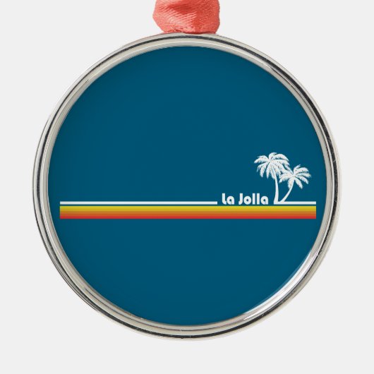 La Jolla California メタルオーナメント (正面)