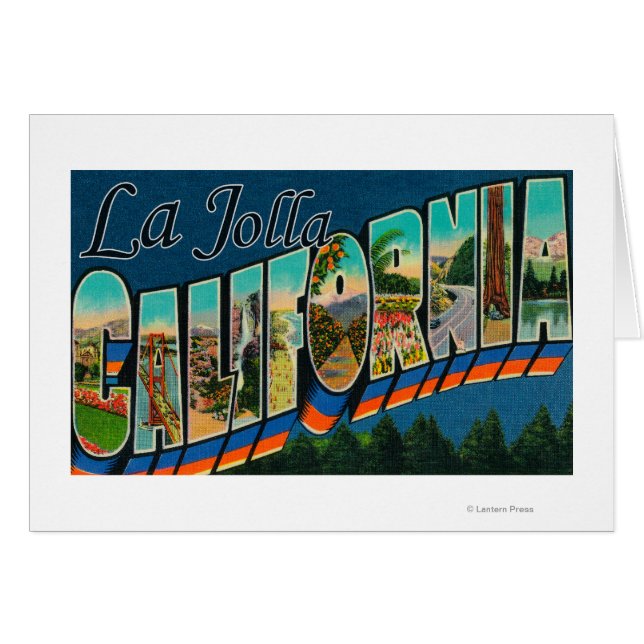 La Jolla, California - Large Letter Scenes (正面横)