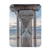 La Jolla、Scripps Pier マグネット (縦)