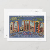 La Junta, Colorado – ラージレターシーン2 ポストカード (正面/裏面)