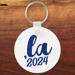 ,la Kamalaコンマ発音2024青文字 キーホルダー