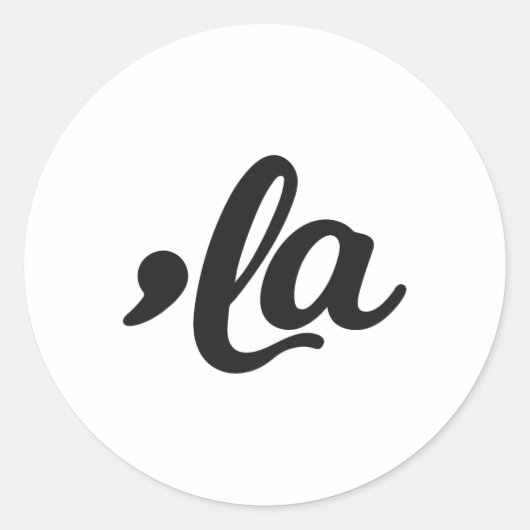 La - Kamala Harris 2024 Madam President Vote Kamal ラウンドシール (正面)