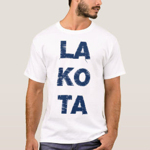 LA KO TA ネイビー Tシャツ