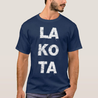 LA KO TA ホワイト Tシャツ