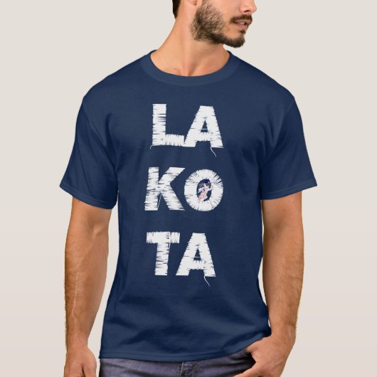 la ko ta with cool raider tシャツ (正面)
