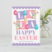 La La Easter Bunny Egg Hunt シーズンカード (スタンド正面)