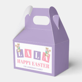 La La Easter Bunny Favor Boxes フェイバーボックス