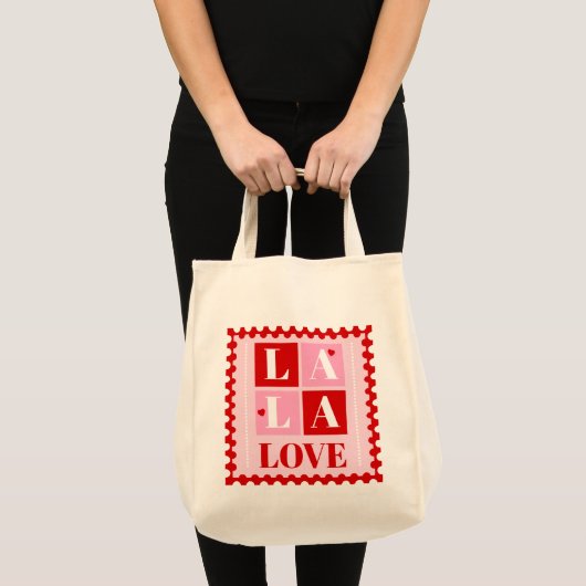 La La Love Valentine’s Day トートバッグ (正面(商品))
