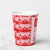 La La Love Valentine’s Day 紙コップ (右)