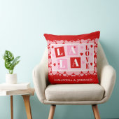 La La Love Valentine’s Day Personalized クッション (椅子)