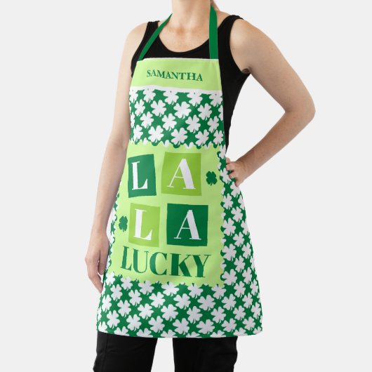 La La Lucky St. Patrick’s Day  エプロン (インサイチュ)
