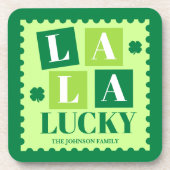 La La Lucky St. Patrick’s Day コースター (正面)