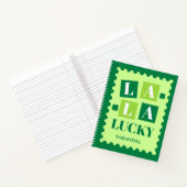 La La Lucky St. Patrick’s Day ノートブック (内部)