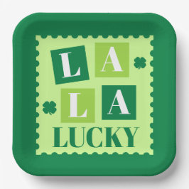 La La Lucky St. Patrick’s Day ペーパープレート
