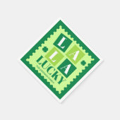 La La Lucky St. Patrick’s Day Party スタンダードカクテルナプキン (角)