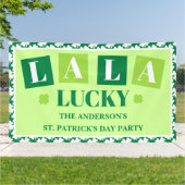La La Lucky St. Patrick’s Day Party 横断幕 (外側)