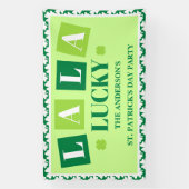 La La Lucky St. Patrick’s Day Party 横断幕 (縦)