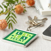 La La Lucky St. Patrick’s Day Personalized キーホルダー (側面)
