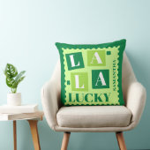 La La Lucky St. Patrick’s Day Personalized クッション (椅子)