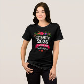 La Légende Prend Sa Retraite 2026 Femme トライブレンドＴシャツ (正面全面)