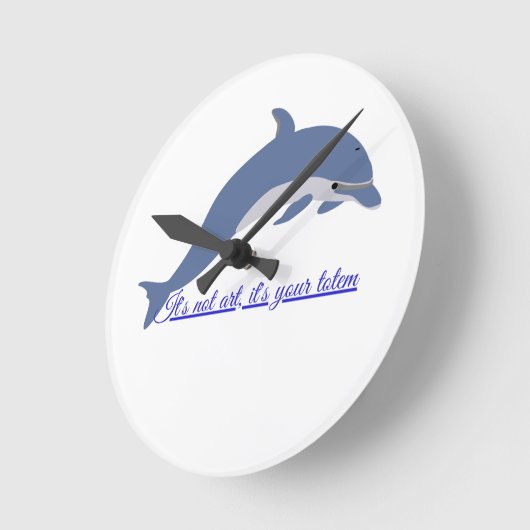 La libertad como principio ラウンド壁時計 (傾斜)