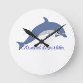 La libertad como principio ラウンド壁時計 (正面)