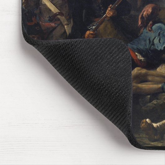 La liberté guidant le peuple マウスパッド (コーナー)