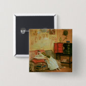 La Liseuse 缶バッジ (正面&裏面)