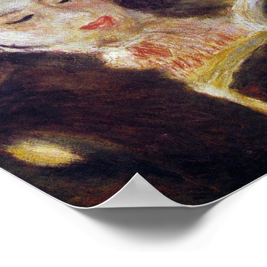 La Liseuse (The Reader) - Pierre Auguste Renoir ポスター (角)