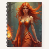 La Llama de la Magia ノートブック (正面)