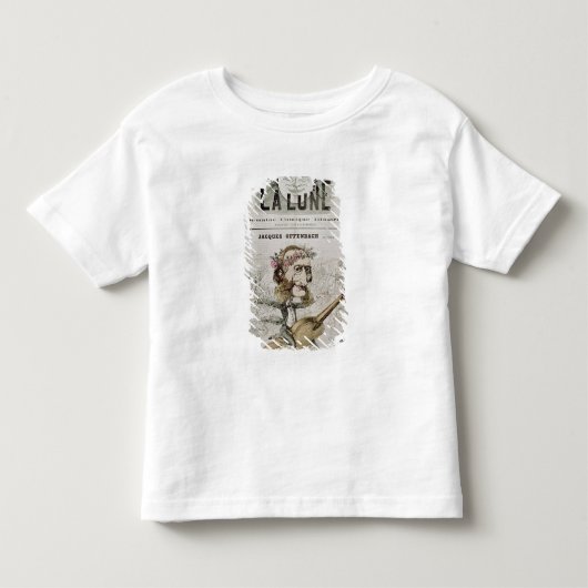 「La Luneのフロントカバー トドラーTシャツ (正面)