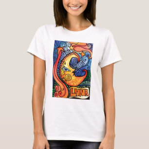 La Lune/月のLoteriaのカード設計 Tシャツ