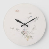 La lune par Bracquemond ラージ壁時計 (正面)