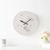 La lune par Bracquemond ラージ壁時計 (ホーム)