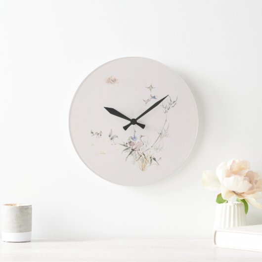 La lune par Bracquemond ラージ壁時計 (ホーム)