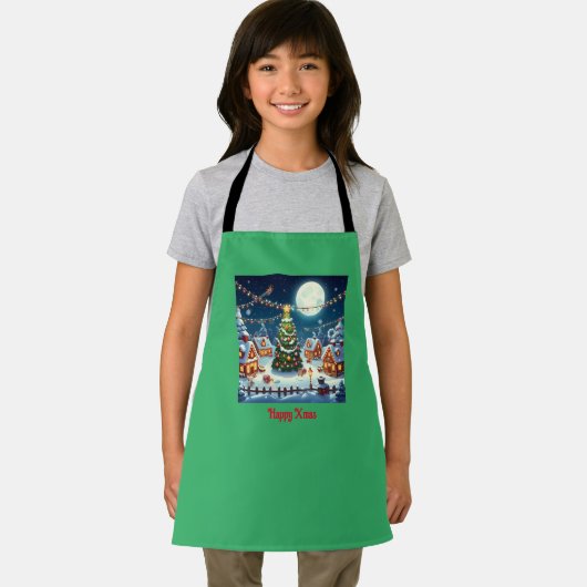 La magie de Noël en image エプロン (インサイチュ)